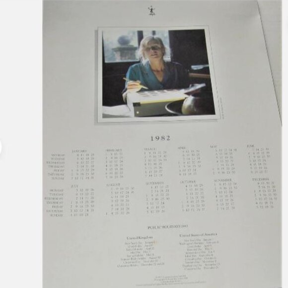Linda McCartney 1982 Linda’s Calendar - Picture 2 of 2